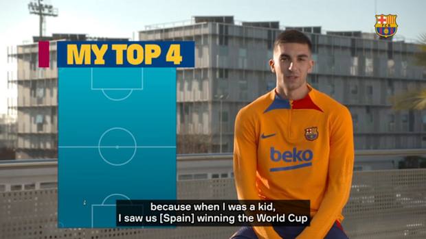 Ferran Torres’s Top 4: Casillas, Ayala, Xavi, Villa